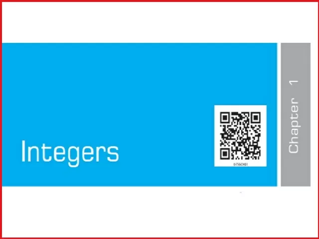 Integers - Chapter 1: Class 7 Maths NCERT Book (PDF)
