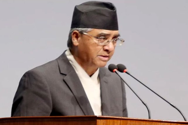 Sher Bahardur Deuba sworn in as the new PM of Nepal