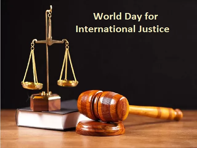 essay on international justice day