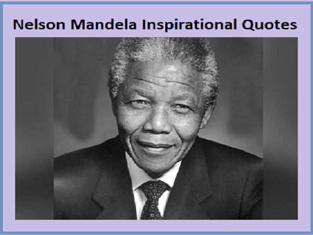 Nelson Mandela 