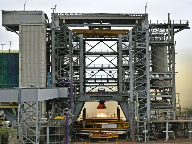 Third Successful Vikas Engine test, Source: ISRO
