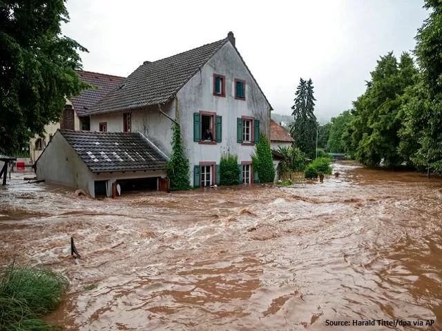 Floods in Western Europe, Source: Harald Tittel/ AP