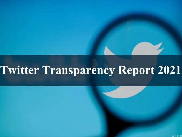Twitter Transparency Report 2021
