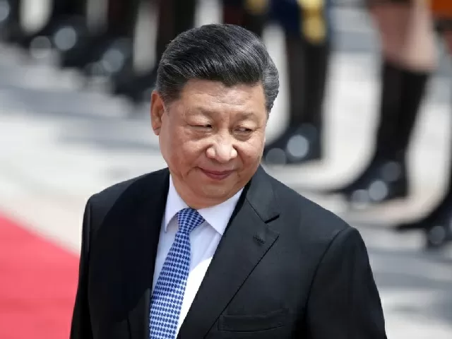 Chinese President in Tibet