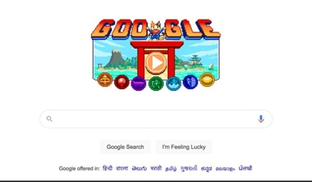 Google ने टोक्यो ओलंपिक 2020 को अपना डूडल समर्पित किया 