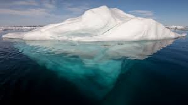 How is an iceberg formed?