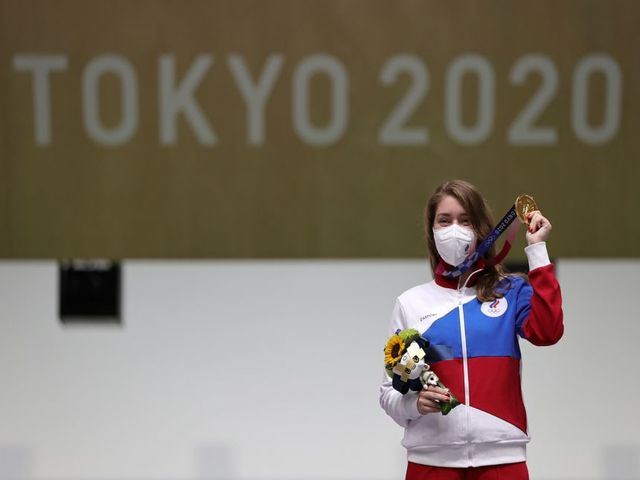 Vitalina Batsarashkina at Tokyo Olympics 2020, Source: Reuters