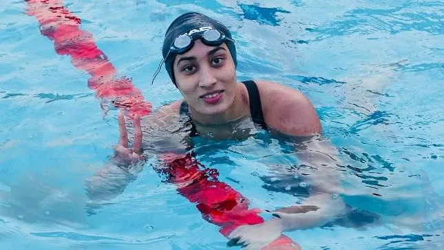 Maana Patel becomes India's first female swimmer to qualify for Tokyo Olympics
