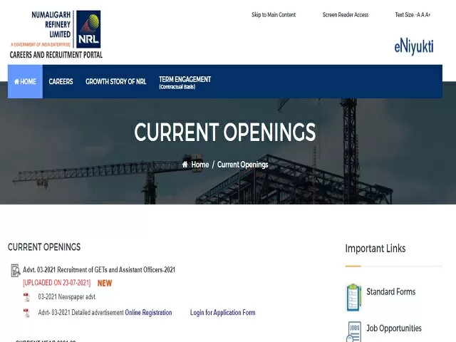 NRL Recruitment 2021: Apply for Graduate Engineer Trainee, Assistant Officer & Other Posts