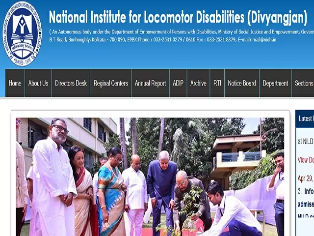 National Institute for Locomotor Disabilities Recruitment 2021