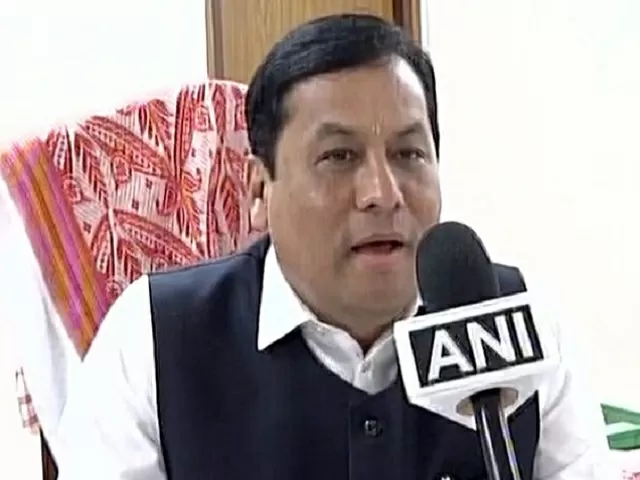Union Shipping Minister Sarbananda Sonowal