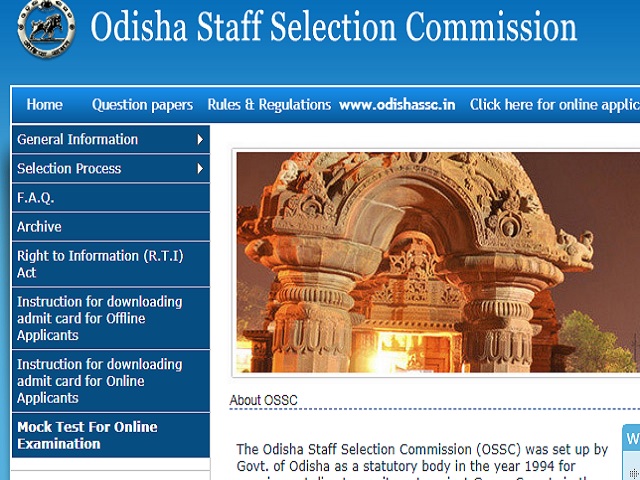 OSSC CPSE Mains Schedule 2021 Released for Combined Police Service @ossc.gov.in, Know Hall
