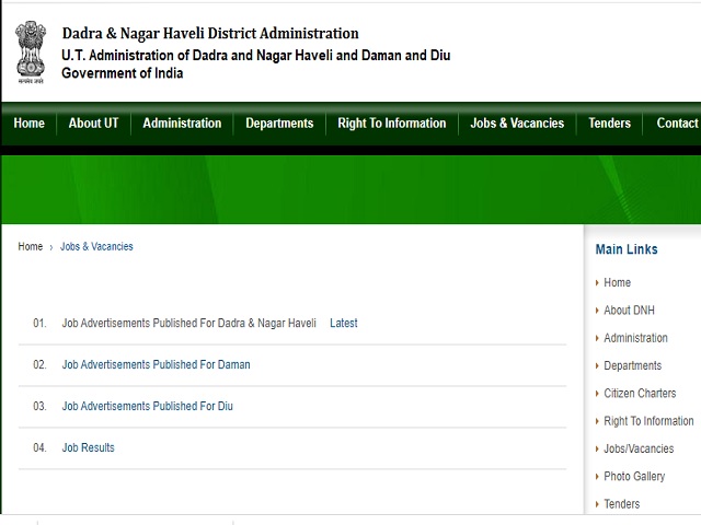 DNH Administration Recruitment 2021: Walk in for 13 Anganwadi Worker, Mini Anganwadi Worker and Anganwadi Helper Posts