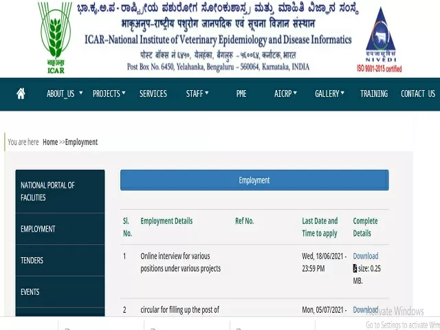 NIVEDI Recruitment 2021: Apply Research Associate, Junior Research Fellow, Lab Assistant and Other Posts
