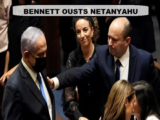 Naftali Bennett ousts Benjamin Netanyahu