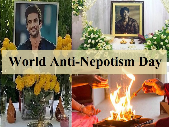 World Anti-Nepotism Day and its relation to Sushant Singh Rajput