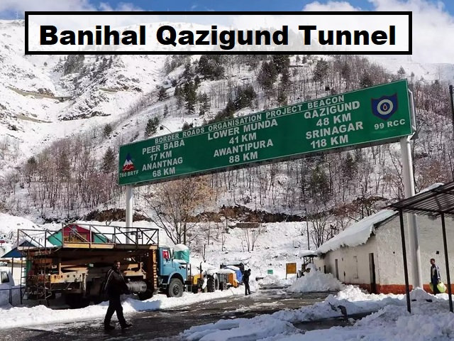 Qazigund Banihal Tunnel