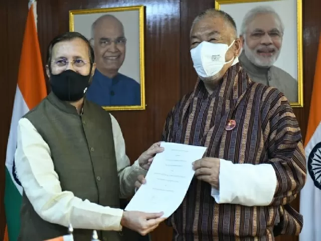 India-Bhutan sign MoU