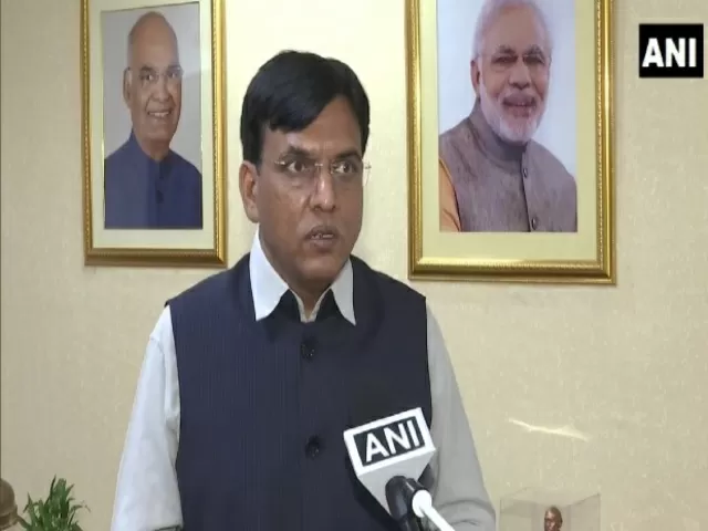 Mansukh Mandaviya, Union Minister Ports, Shipping and Waterways, Source: ANI