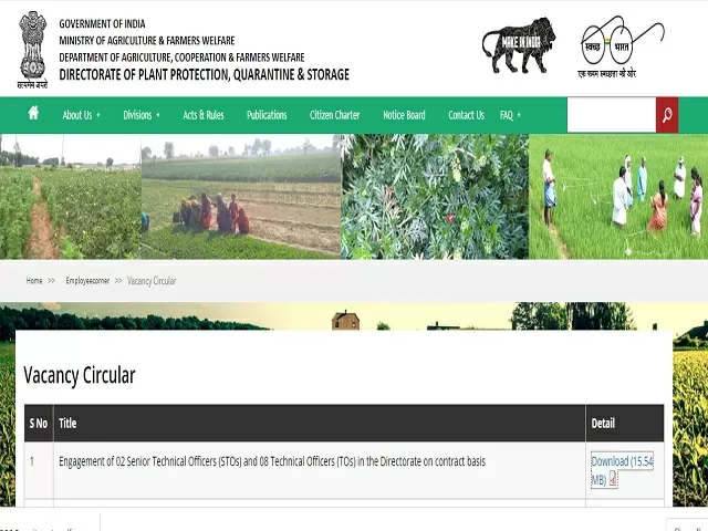 PPQS Recruitment 2021: Apply Technical Officer & Senior Technical Officer Posts