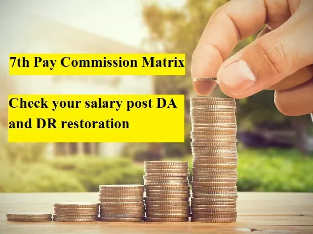 7th Pay Commission Matrix