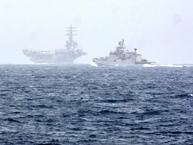 Indian Navy-US Navy Exercise