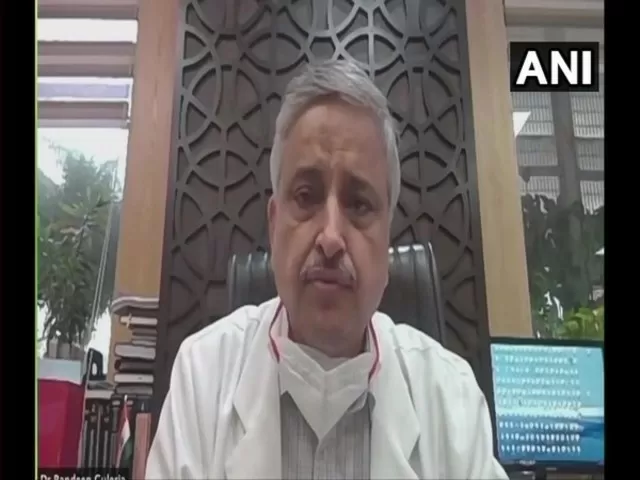 AIIMS Delhi Director Dr Randeep Guleria, Source: ANI