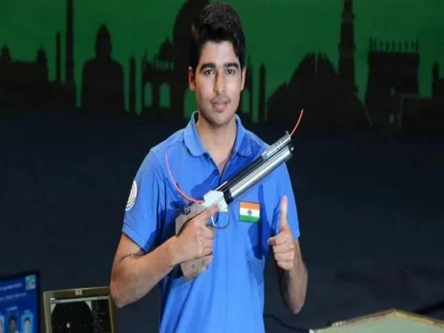 Indian shooter Saurabh Chaudhary, Source: ANI