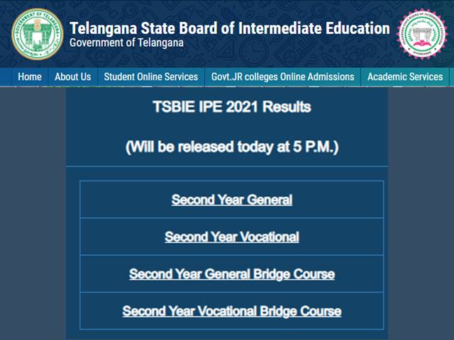 CHECK TS Inter Result 2021 Declared LIVE Links Available Now, Check ...