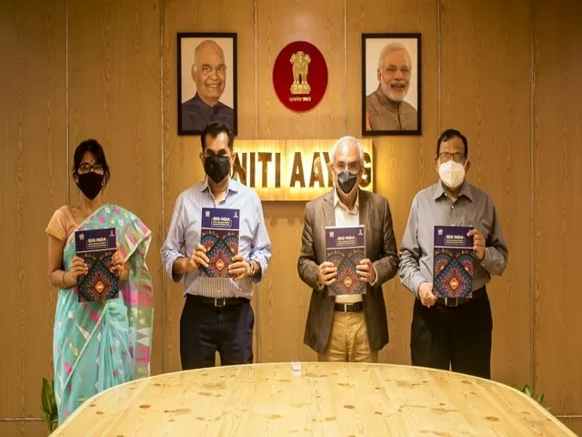 SDG India Index 2020-21 report launch, Twitter/ NITI Aayog