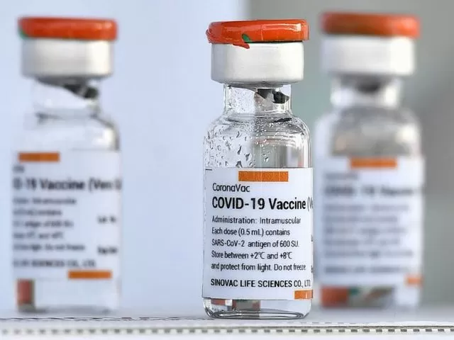 CoronaVac COVID-19 vaccine, Source: Reuters