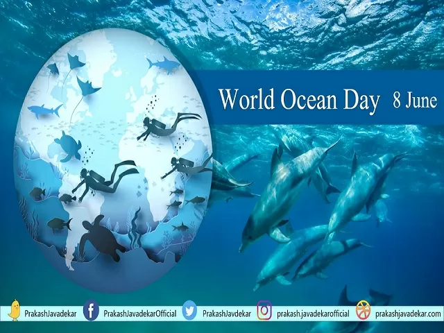 World Oceans Day 2021, Source: Twitter/ Prakash Javadekar
