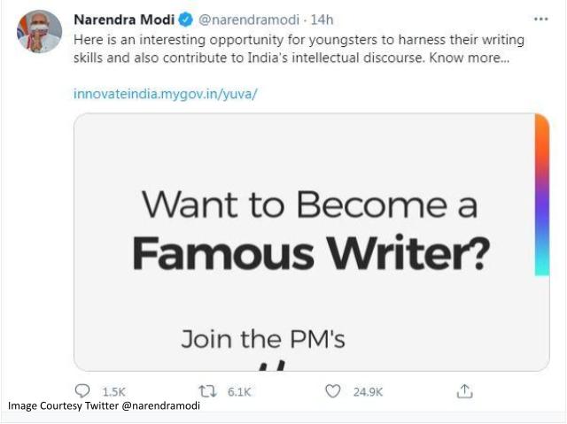 PM Modi launches 'YUVA': Prime Minister's Scheme For Mentoring Young ...