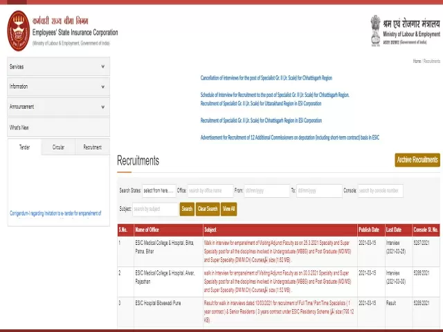 ESIC Patna Recruitment 2021: Apply for Faculty, Super Specialist & Senior Resident Posts