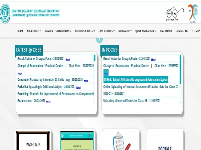 CBSE Group A Result 2021 