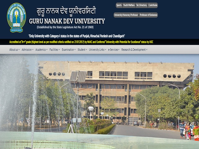GNDU Amritsar Recruitment 2021: Apply Online for 44 Director Research ...