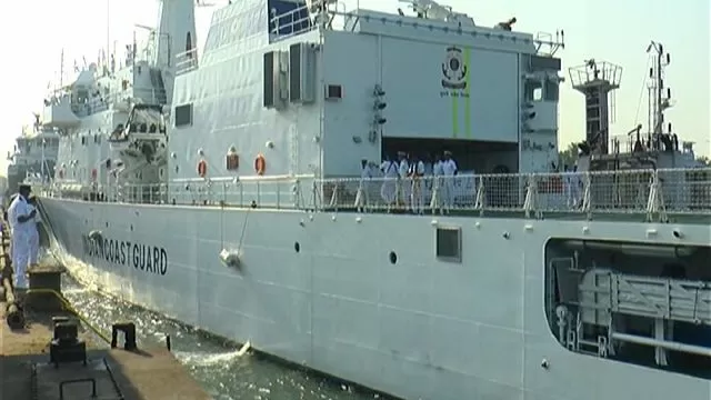 Indian Coast Guard ship 'Vajra' commissioned to strengthen coastal security in Hindi