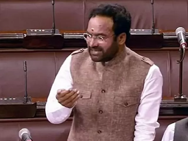 Union Minister of State for Home G. Kishan Reddy