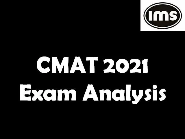 CMAT 2021 Exam Analysis Slot 1