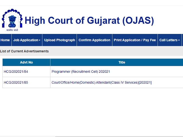 Gujarat High Court Recruitment 2021: Apply Online for 38 Court ...