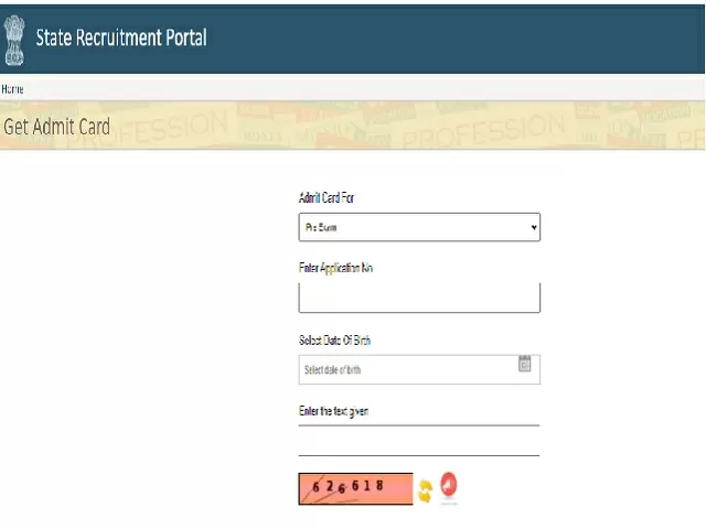  RPSC Yoga and Prakritik Chikitsa Admit Card
