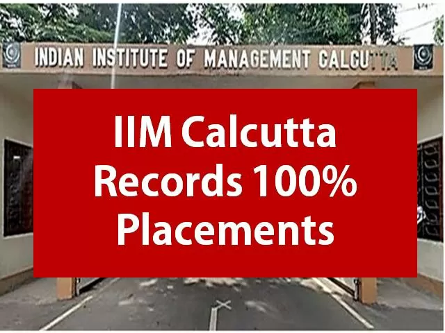 IIM Calcutta Placement 2021