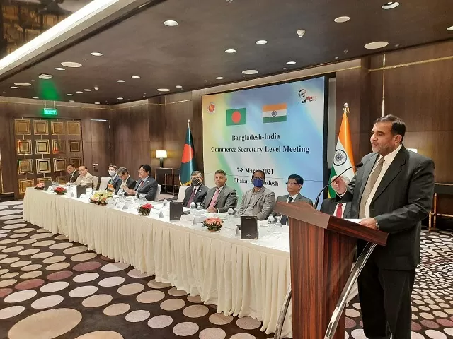India-Bangladesh conduct Commerce Secretary level meeting 