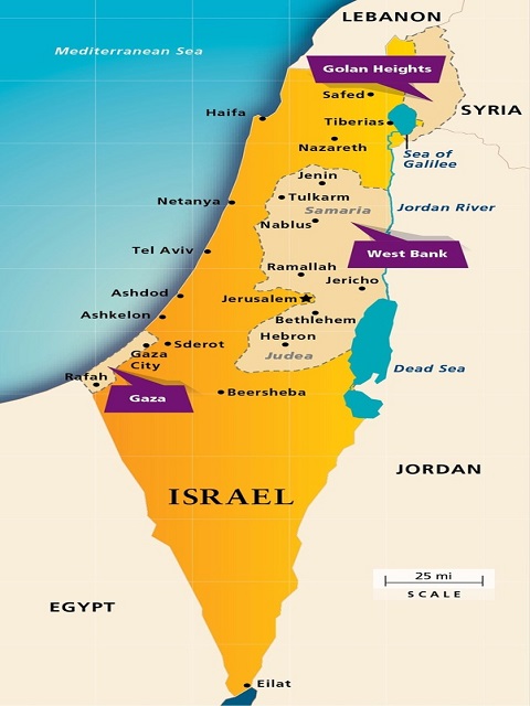 Palestine map 2021