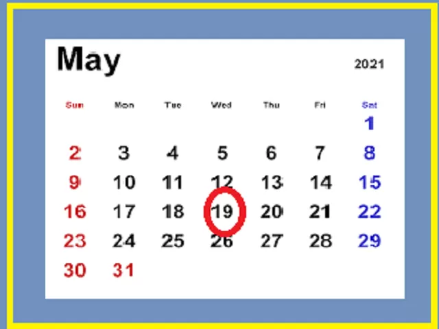 On this Day - 19 May