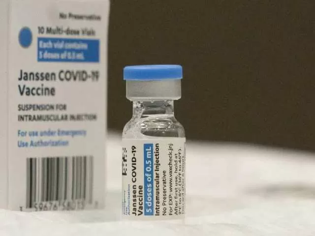 Janssen COVID-19 vaccine, Source: AP