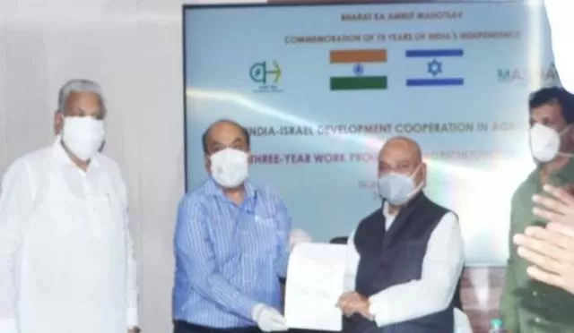 India-Israel sign 3-year work programme for agricultural cooperation