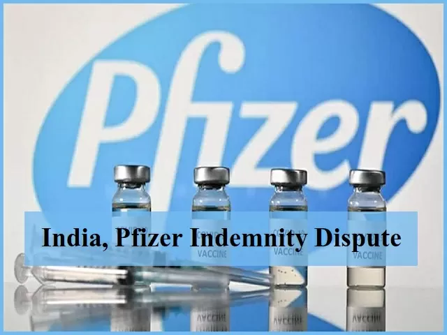 Pfizer COVID-19 vaccine indemnity