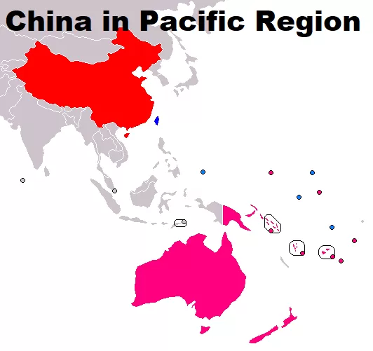China in Pacific Region