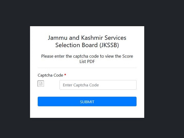 JKSSB Class IV Result 2021 Out @jkssb.nic.in: Download SSB JK 4th Class Merit List PDF Link Here